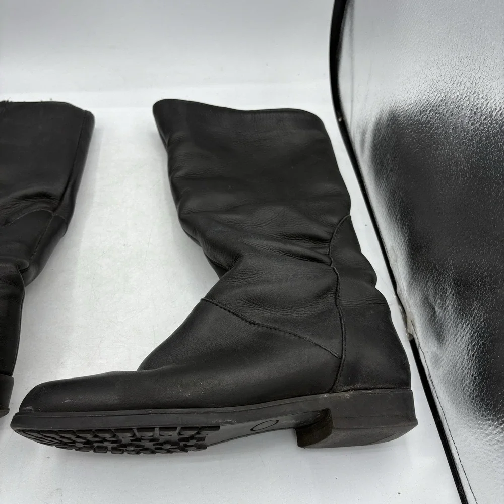 Siberian Husky Boots Womens Size 8.5 B Snow Winter‎ Lined Black Pull On